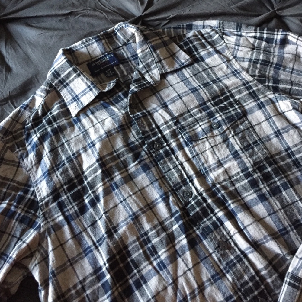 American Eagle Flannel Button Down